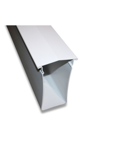 Air duct 100x225-4820/10x6mm 8deg